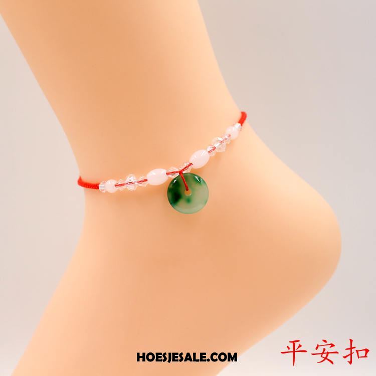 Enkelbandjes Dames Lovers Student Etnische Weven Met De Hand Online