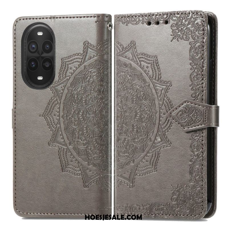 Flip Case Leren Huawei Nova 13 Pro Barok Mandala