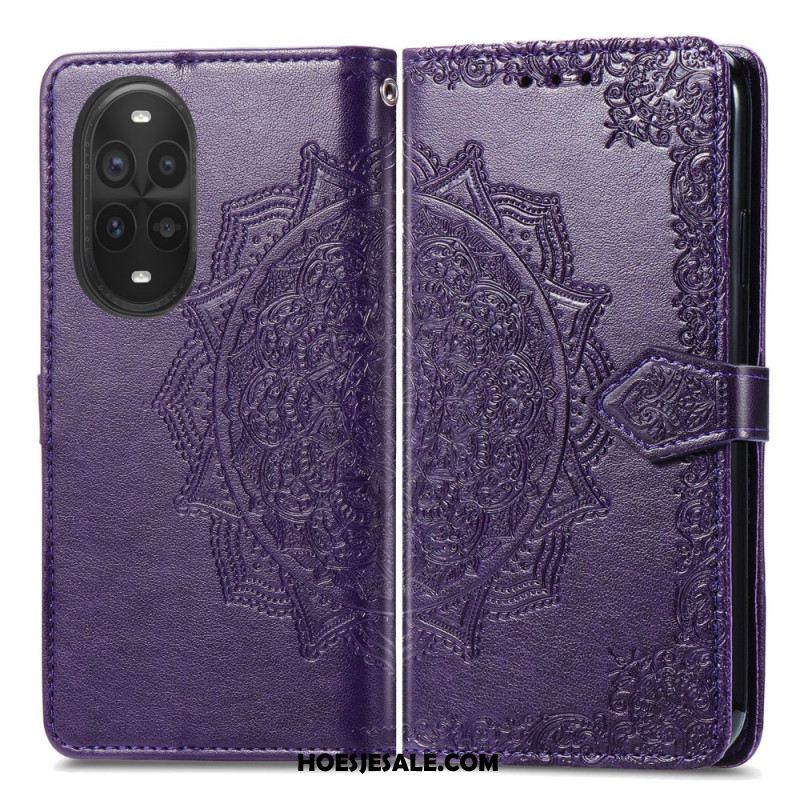 Flip Case Leren Huawei Nova 13 Pro Barok Mandala