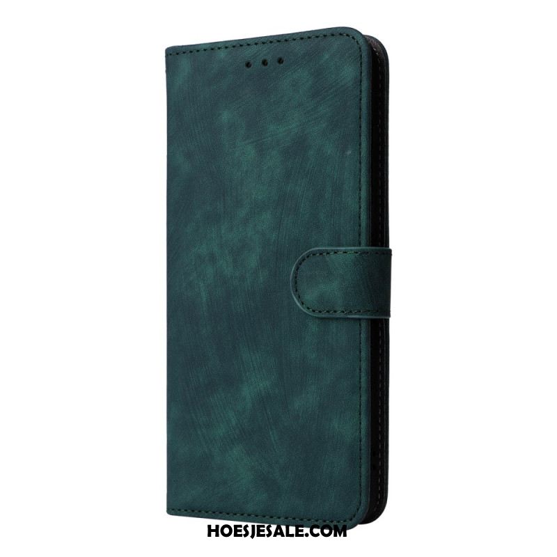 Flip Case Leren Oneplus 13 Suède-effect Met Rfid-bescherming