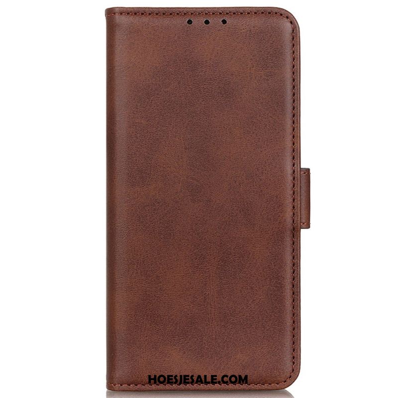 Flip Case Leren Oneplus 13r Kunstleer