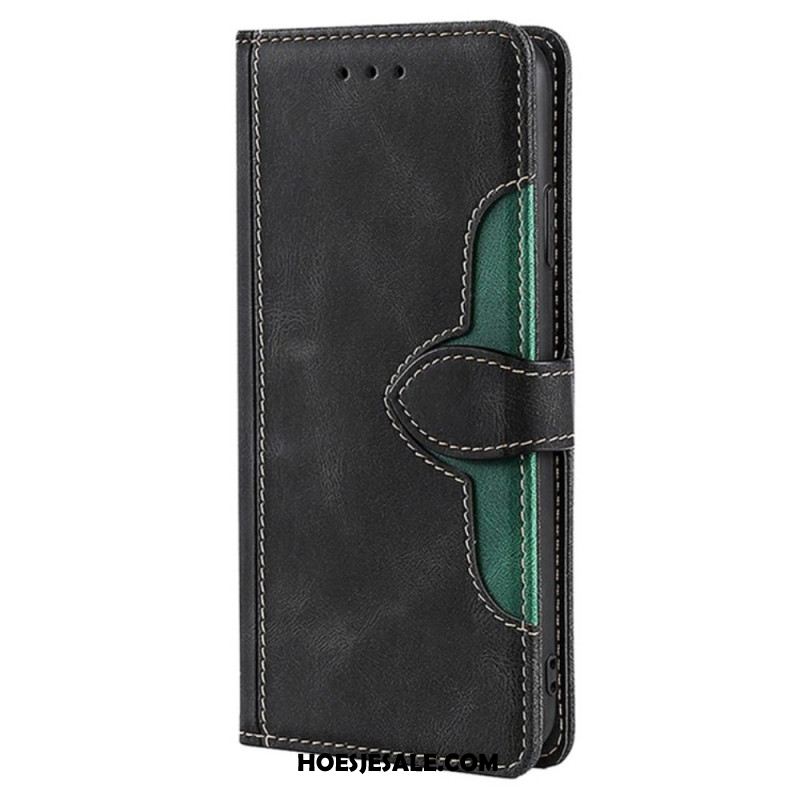 Flip Case Leren Oneplus Nord 5 Bloemenprint