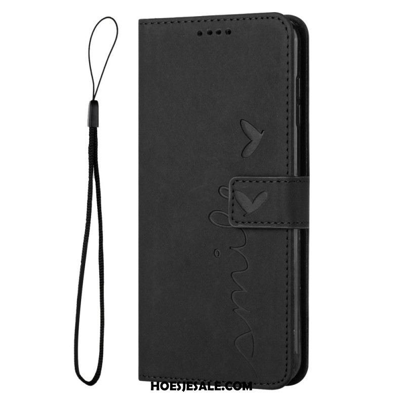 Flip Case Leren Oppo Reno 14 5g Lach