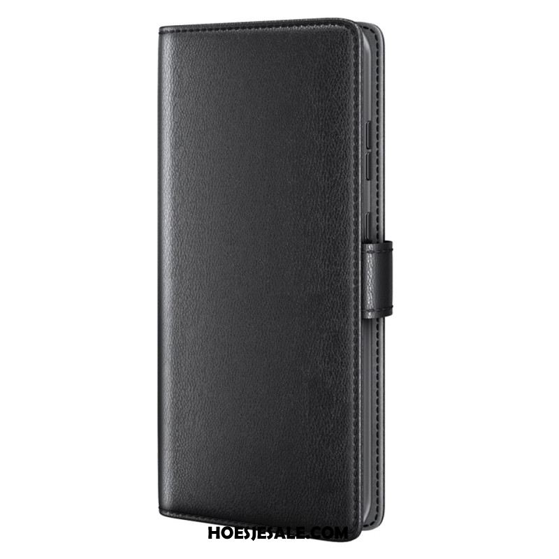 Flip Case Leren Samsung Galaxy S25 5g Echt Leer