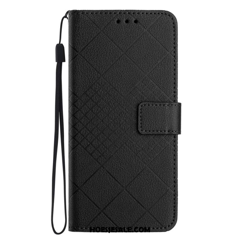Flip Case Leren Samsung Galaxy S25 5g Edge Diamanten