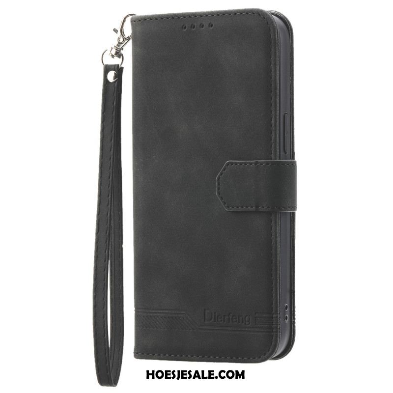 Flip Case Leren Samsung Galaxy S25 5g Edge Dierfeng