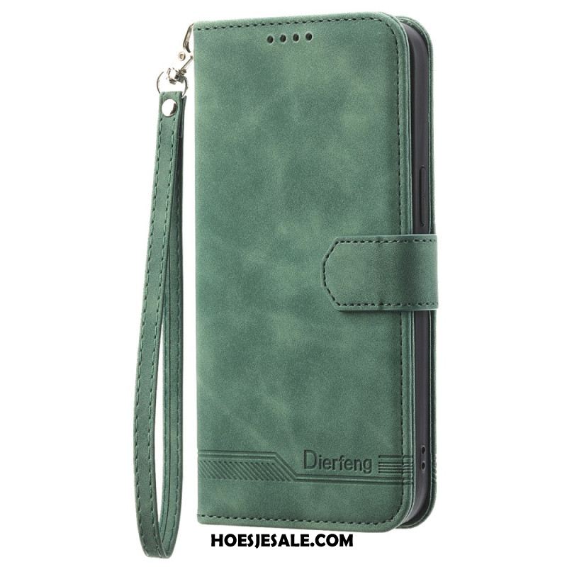 Flip Case Leren Samsung Galaxy S25 5g Edge Dierfeng