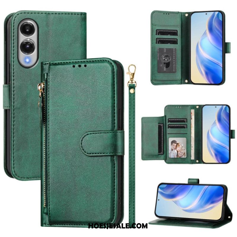 Flip Case Leren Samsung Galaxy S25 5g Edge Portemonnee