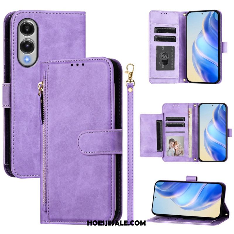 Flip Case Leren Samsung Galaxy S25 5g Edge Portemonnee