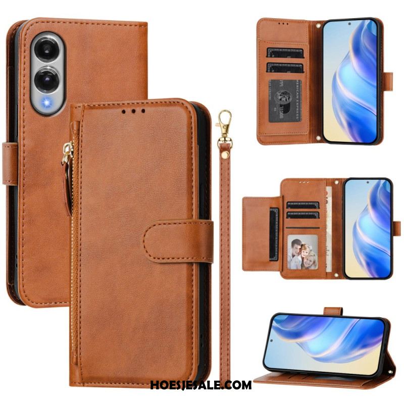 Flip Case Leren Samsung Galaxy S25 5g Edge Portemonnee