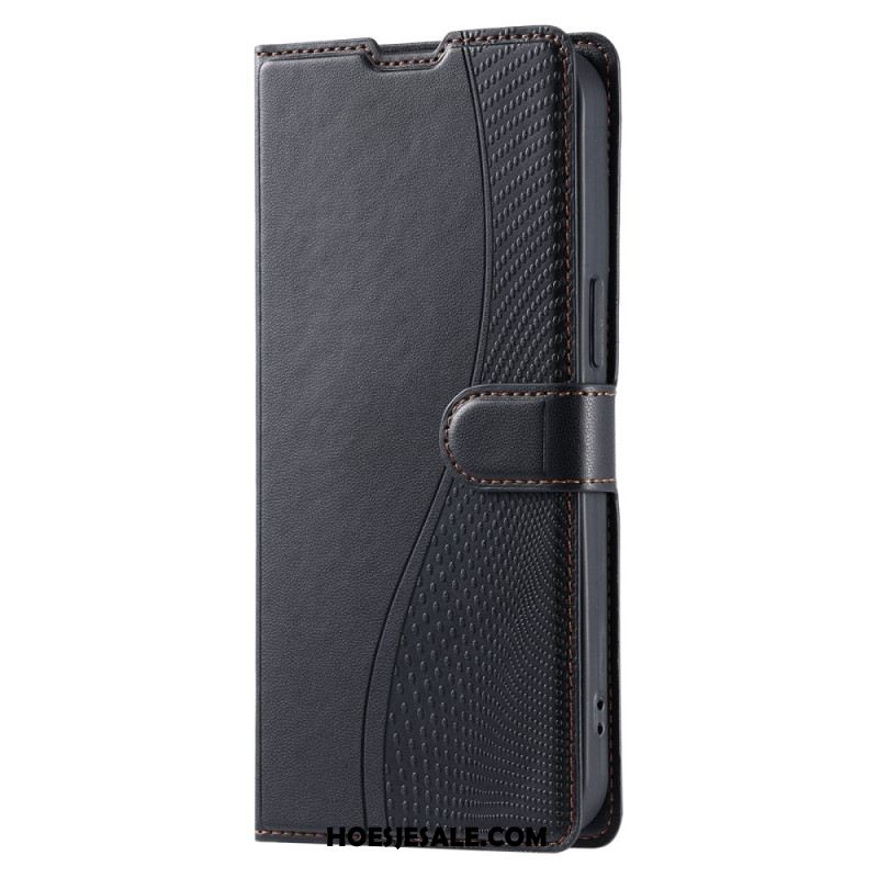 Flip Case Leren Samsung Galaxy S25 5g Polkadotprint