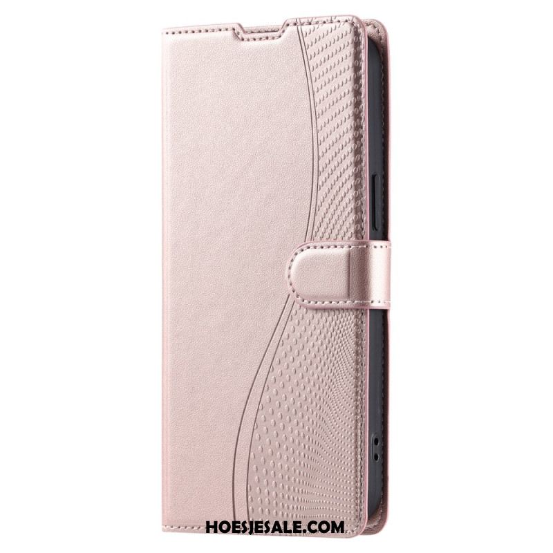 Flip Case Leren Samsung Galaxy S25 5g Polkadotprint