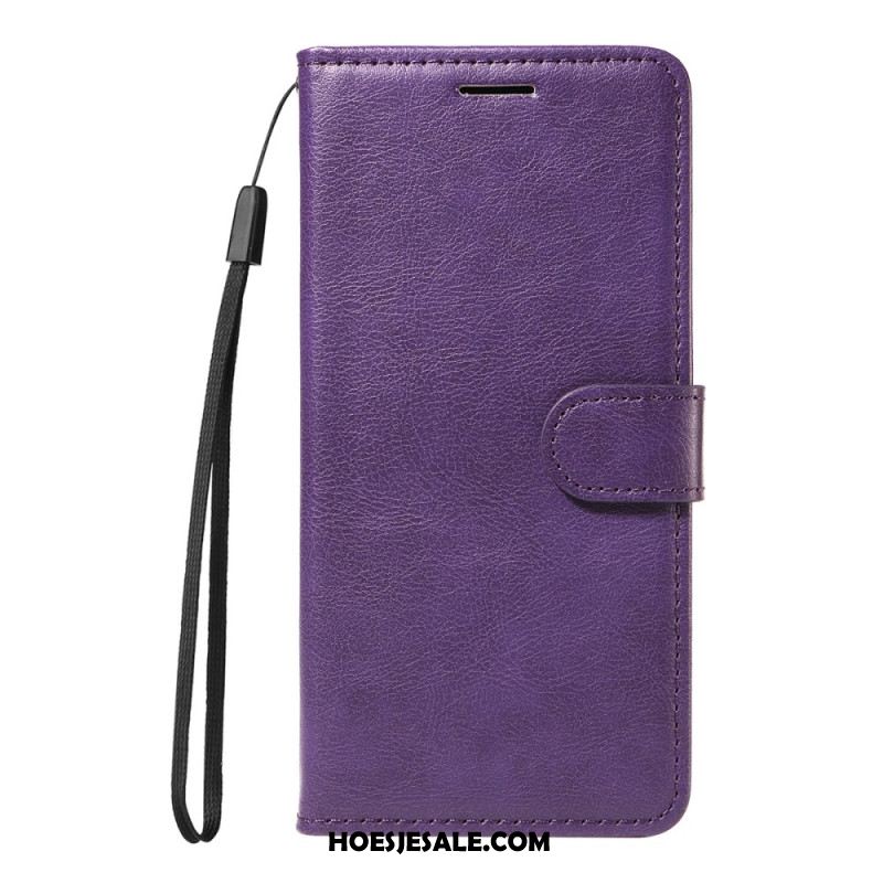 Flip Case Leren Samsung Galaxy S25 Fe Effen