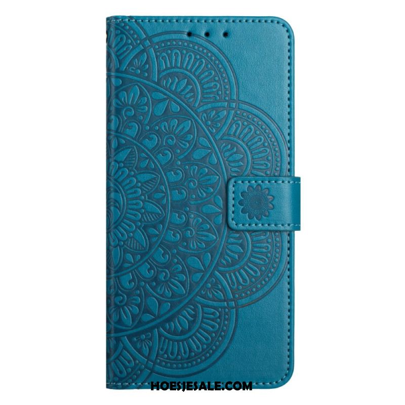 Flip Case Leren Samsung Galaxy S25 Fe Mandala-print