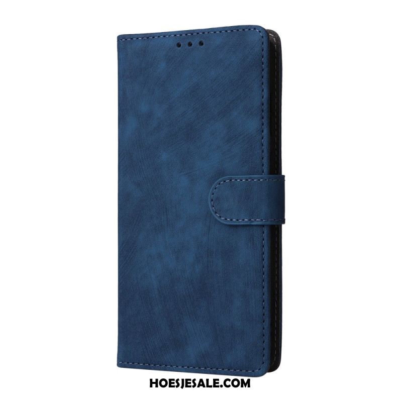 Flip Case Leren Samsung Galaxy S25 Fe Rfid-bescherming (suède-effect)