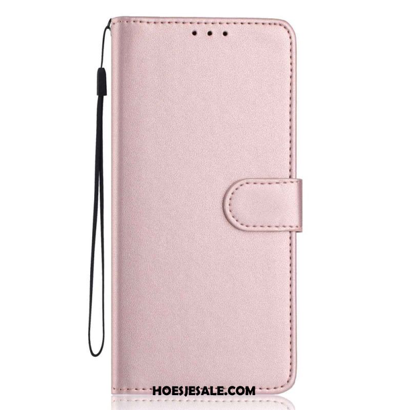 Flip Case Leren Samsung Galaxy S26 Plus Eenvoudige Serie