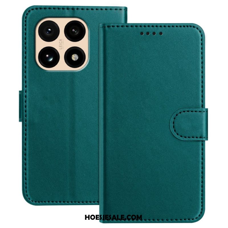 Flip Case Leren Xiaomi 15t Leer-effect