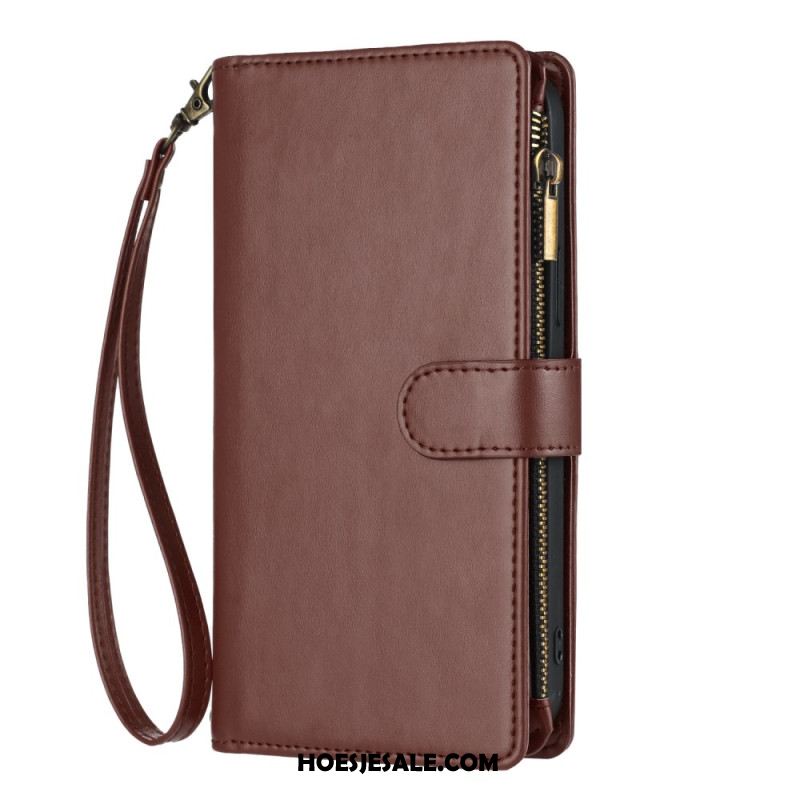 Flip Case Leren Xiaomi 15t Pro Portemonnee Met Leerlook