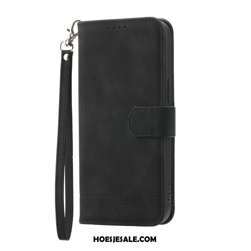 Flip Case Leren Xiaomi 17 Pro Dierfeng