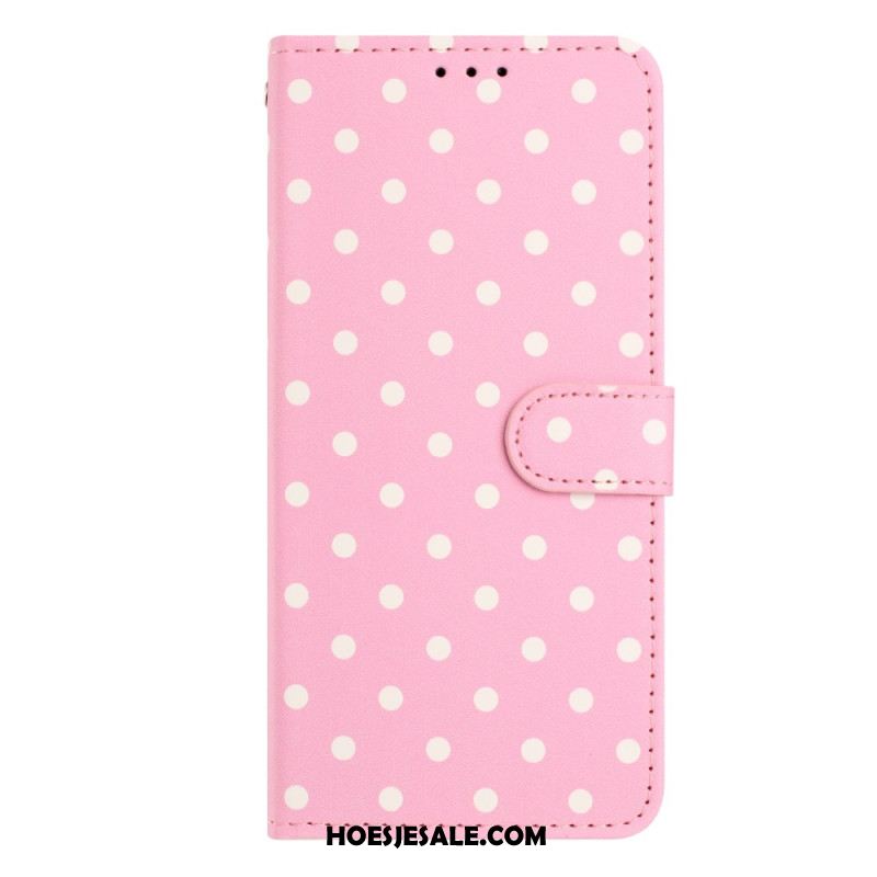Flip Case Leren Xiaomi 17 Pro Max Polka Dots