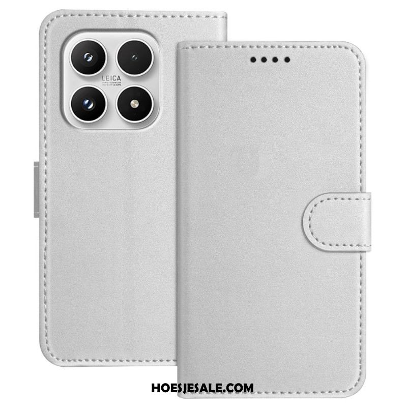 Flip Case Leren Xiaomi 17 Slank Pasvorm