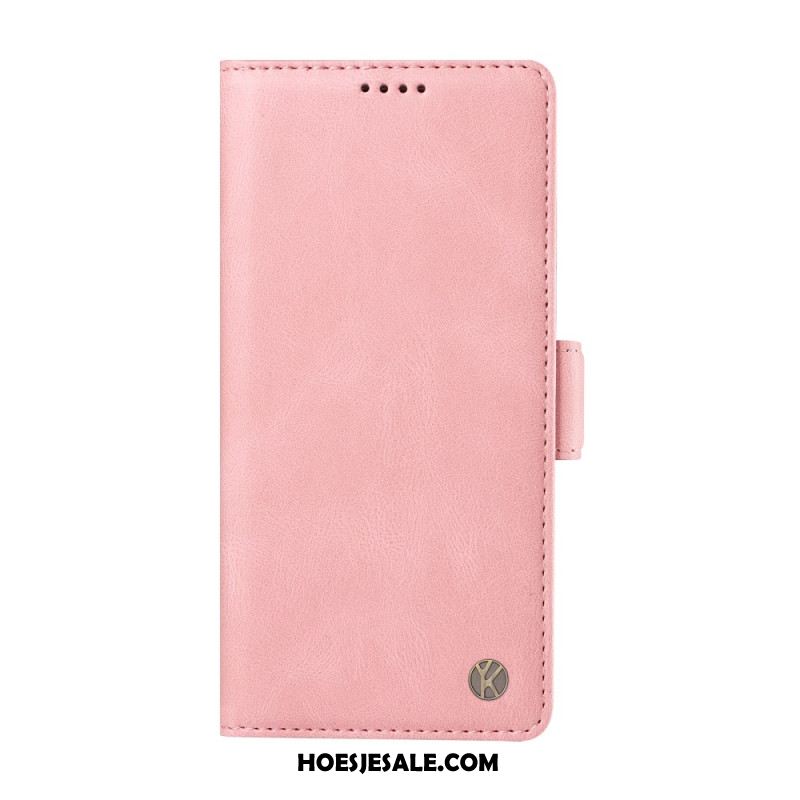 Flip Case Leren Xiaomi Redmi Note 14 4g Klassieke Ykatu