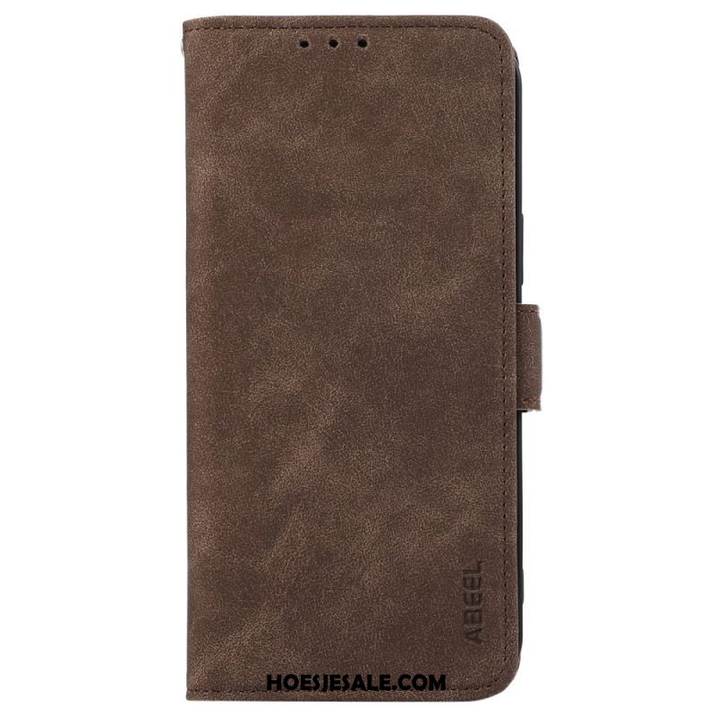 Flip Case Leren Xiaomi Redmi Note 14 5g Vintage-effect Abeel