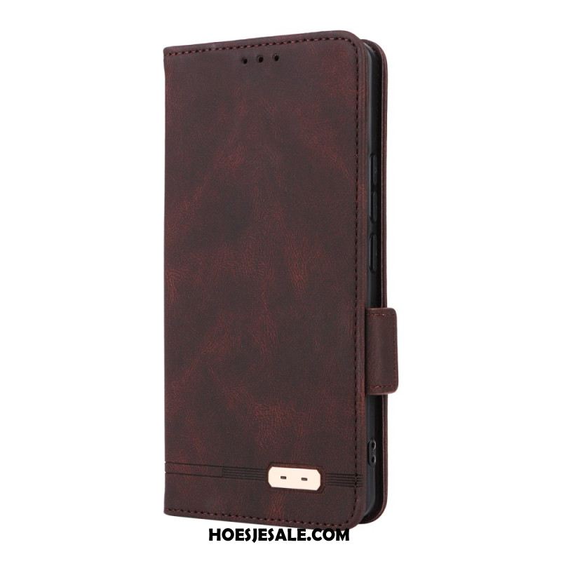 Flip Case Leren Xiaomi Redmi Note 14 Pro 4g Retro