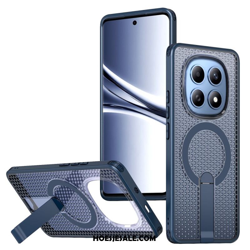 Flip Case Leren Xiaomi Redmi Note 15 5g Rastertextuur