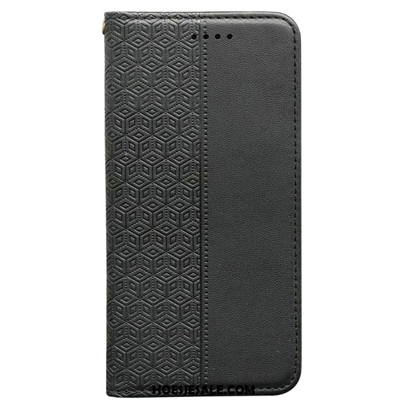 Flip Case Leren Xiaomi Redmi Note 15 Pro Plus 5g Flipcover Met Bandje En Rand