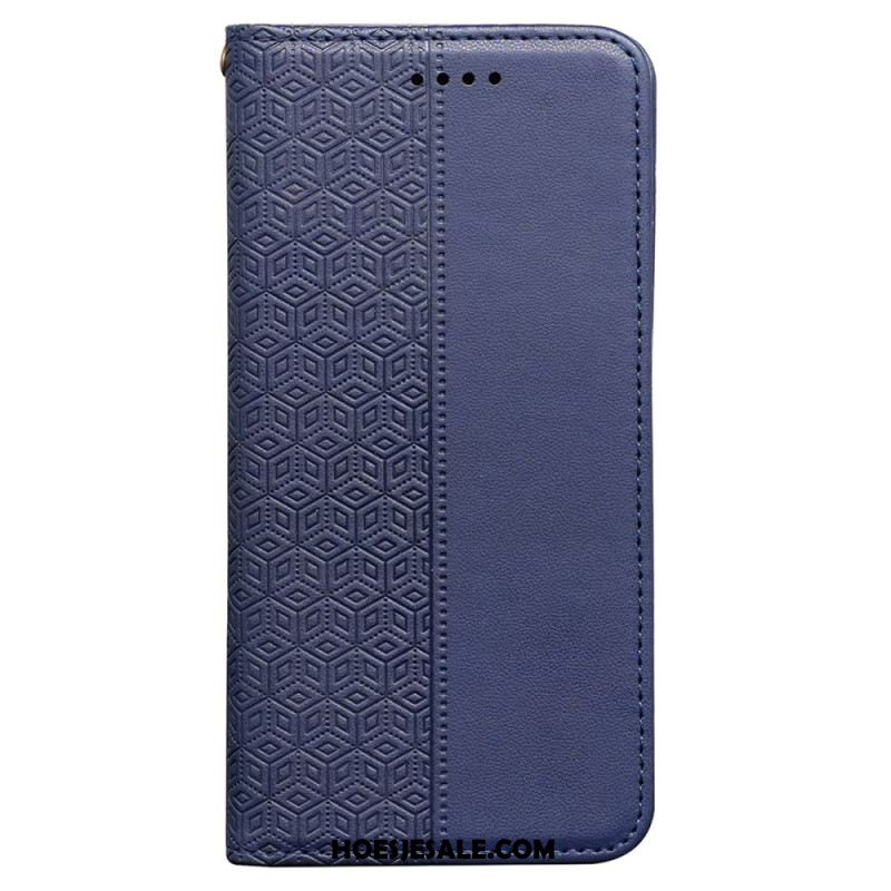 Flip Case Leren Xiaomi Redmi Note 15 Pro Plus 5g Flipcover Met Bandje En Rand