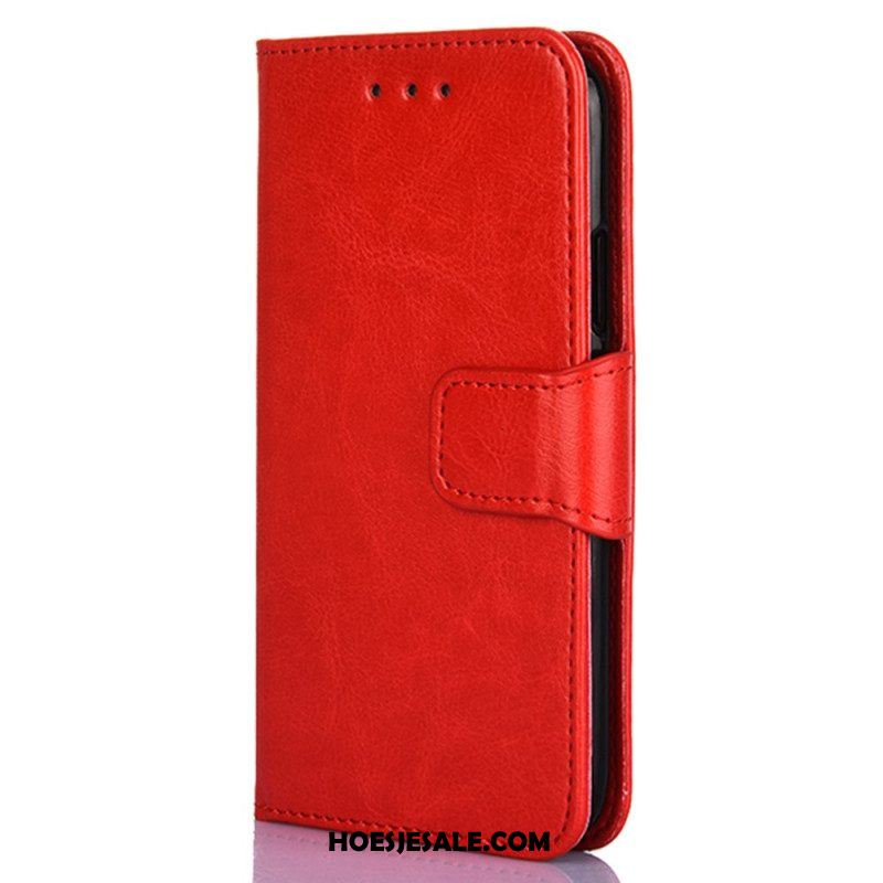 Flip Case voor Huawei P60 Pro Retro Kunstleer