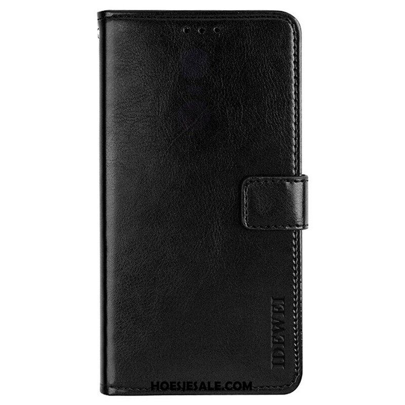 Flip Case voor Oppo A16 / A16s Imitatieleer Idewei