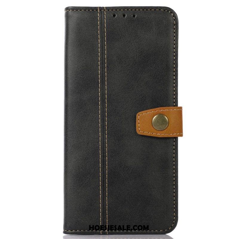 Flip Case voor Oppo Reno 7 Met Riem