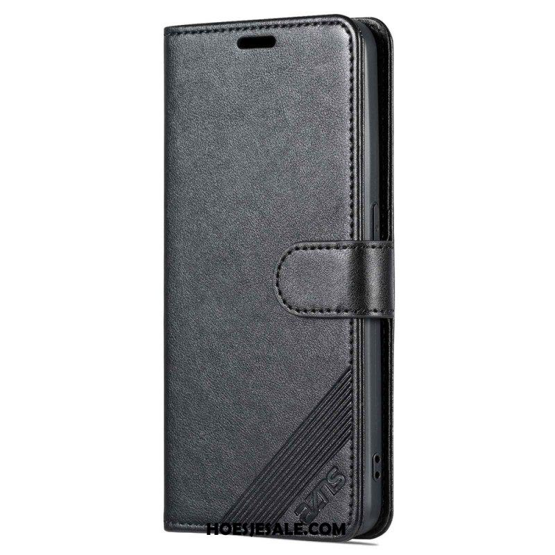 Flip Case voor Oppo Reno 8 Azns Kunstleer