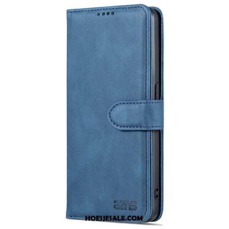 Flip Case voor Oppo Reno 8 Pro Azns Vintage Leereffect
