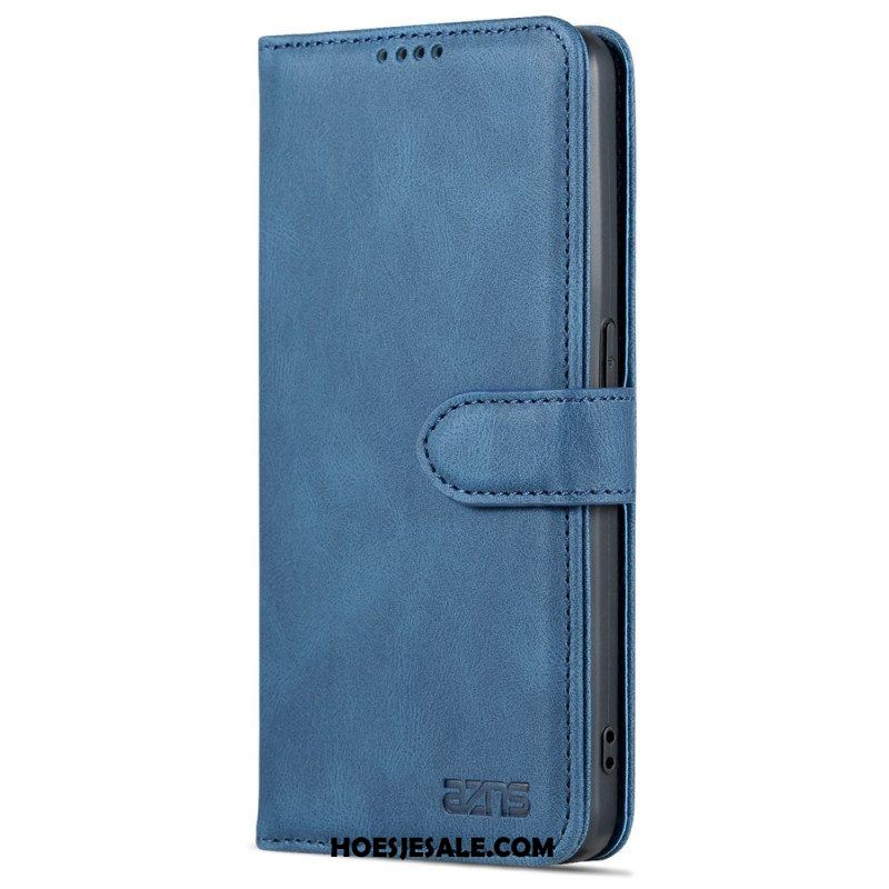 Flip Case voor Oppo Reno 8 Pro Azns Vintage Leereffect