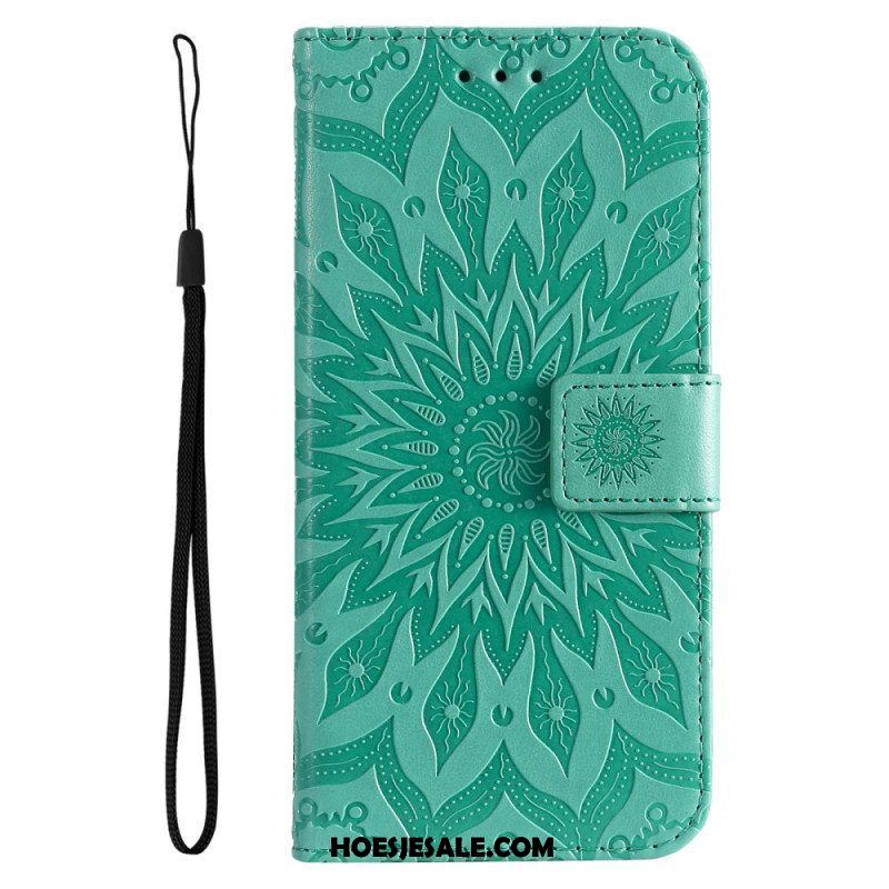 Flip Case voor Samsung Galaxy A53 5G Zonnebloem