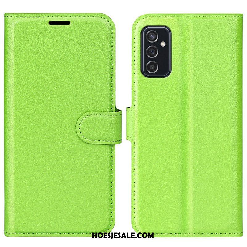 Flip Case voor Samsung Galaxy M52 5G Klassiek