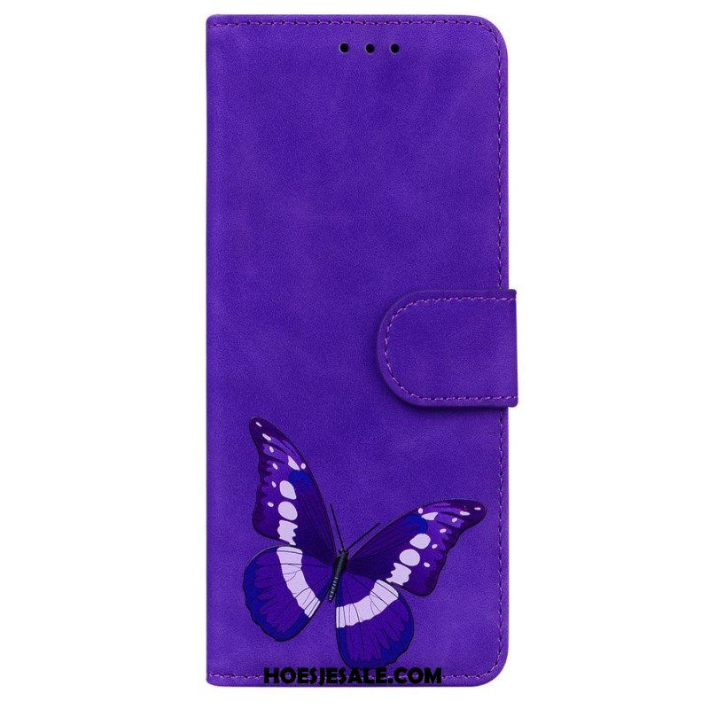 Flip Case voor Samsung Galaxy M53 5G Vlinder