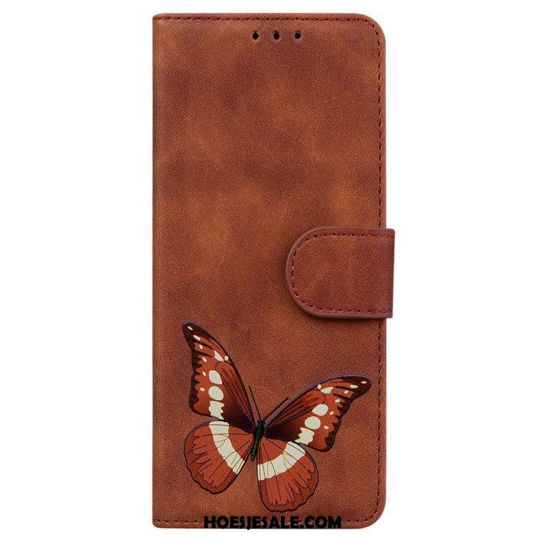 Flip Case voor Samsung Galaxy M53 5G Vlinder