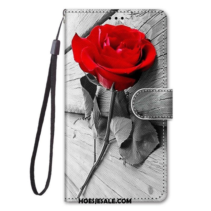 Flip Case voor Samsung Galaxy S21 5G Bloemen Wonder