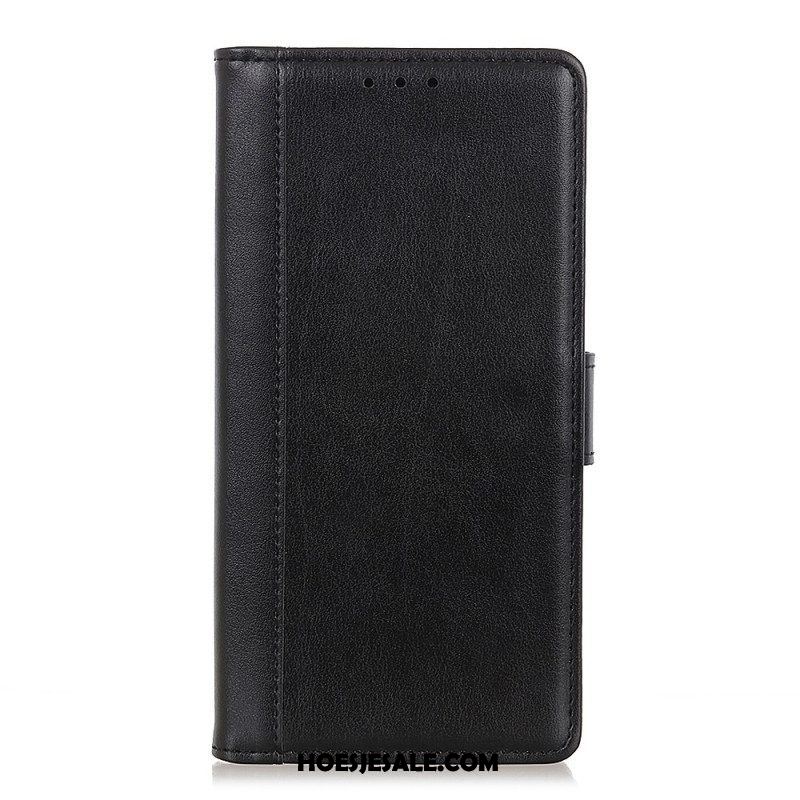 Flip Case voor Samsung Galaxy S23 5G Leren Styling