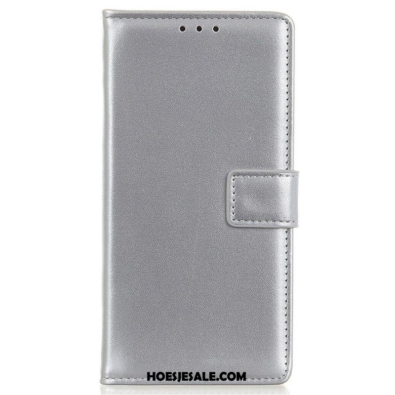 Flip Case voor Samsung Galaxy S23 5G Leren Styling