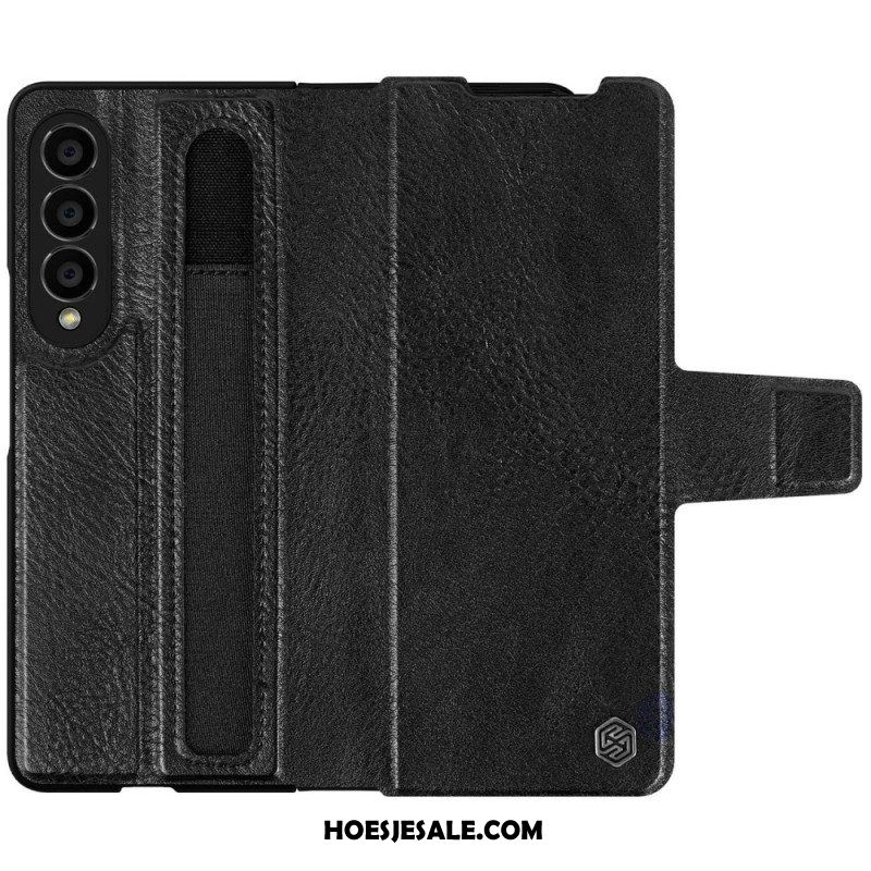 Flip Case voor Samsung Galaxy Z Fold 4 Nillkin Kunstleer