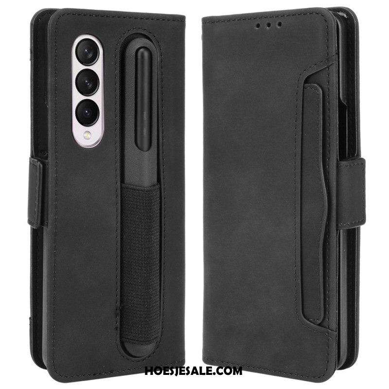 Flip Case voor Samsung Galaxy Z Fold 4 Spionage Met Penopslag