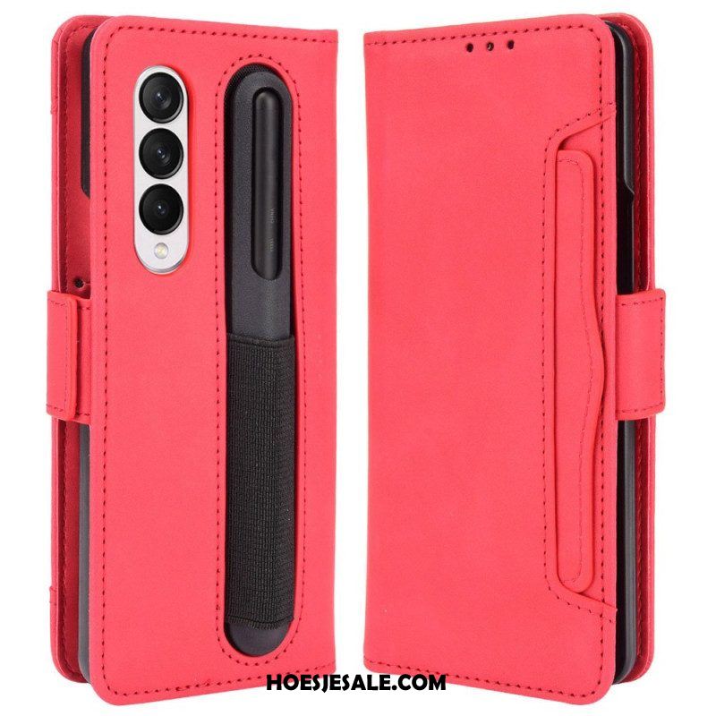 Flip Case voor Samsung Galaxy Z Fold 4 Spionage Met Penopslag