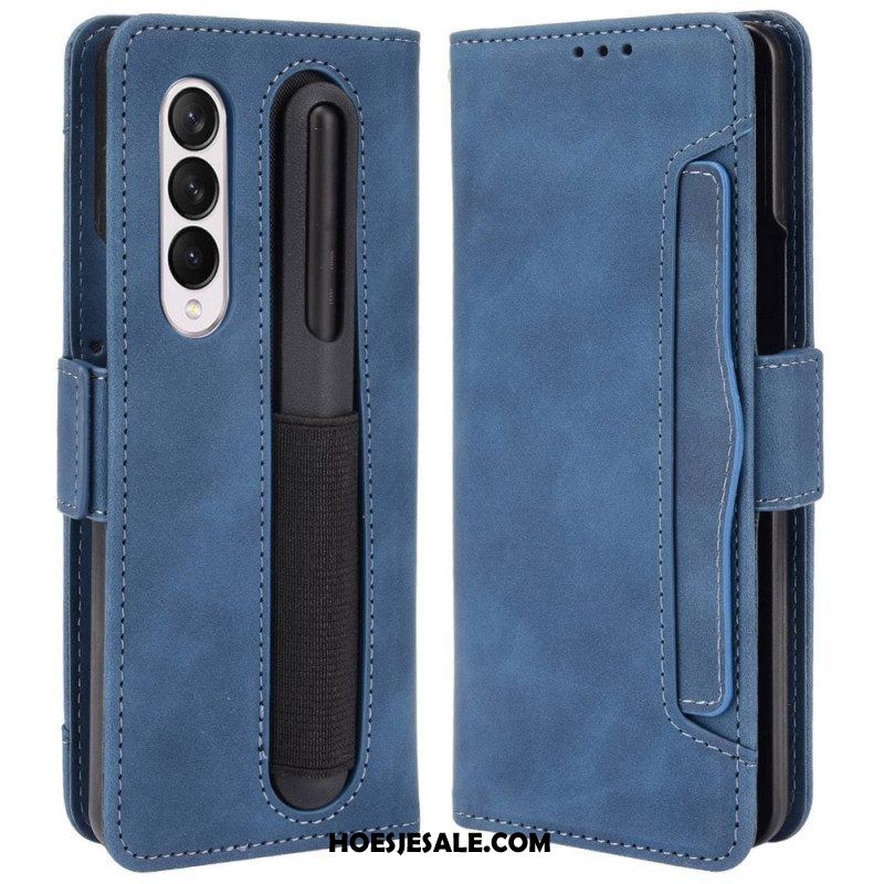 Flip Case voor Samsung Galaxy Z Fold 4 Spionage Met Penopslag