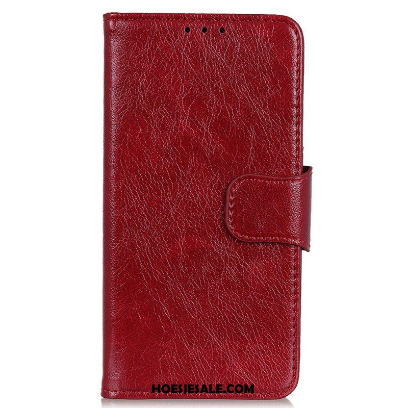 Flip Case voor Sony Xperia 5 IV Nappa Splitleer