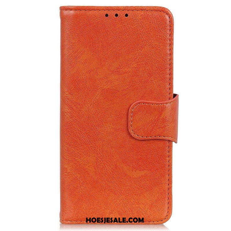 Flip Case voor Sony Xperia 5 IV Nappa Splitleer